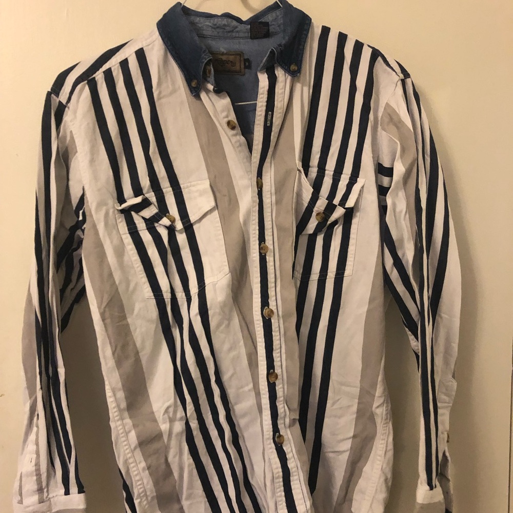 Vintage men’s button up shirt